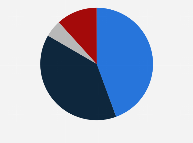 Statistic: Distribution of Christmas trees at home in the Netherlands in 2019, by type